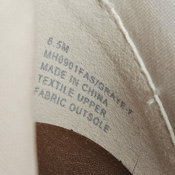 Altard State Cow Print Booties Brown White Western Ankle Boots Block Heel Sz 6.5 - Picture 10 of 14